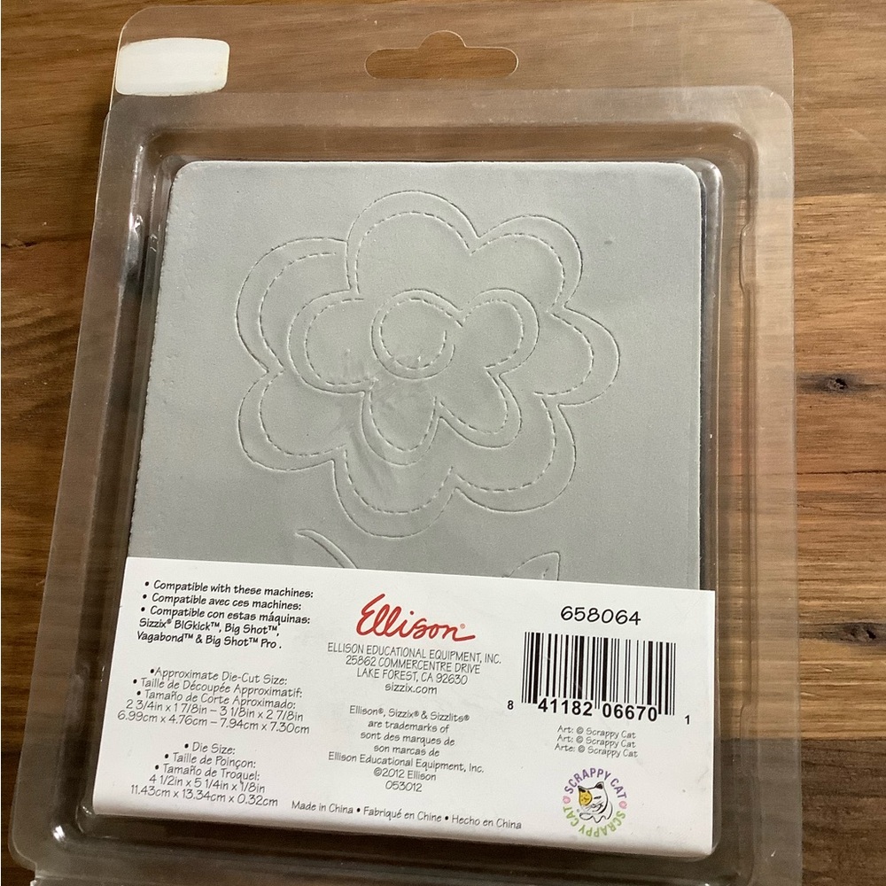 Lot of 5 Sizzix Bigz Die Troquel Set - Floral Owl and Butterflies Designs EUC - Picture 13 of 15